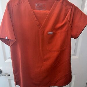 Figs Scrub Top - Auburn Limited Edition - M